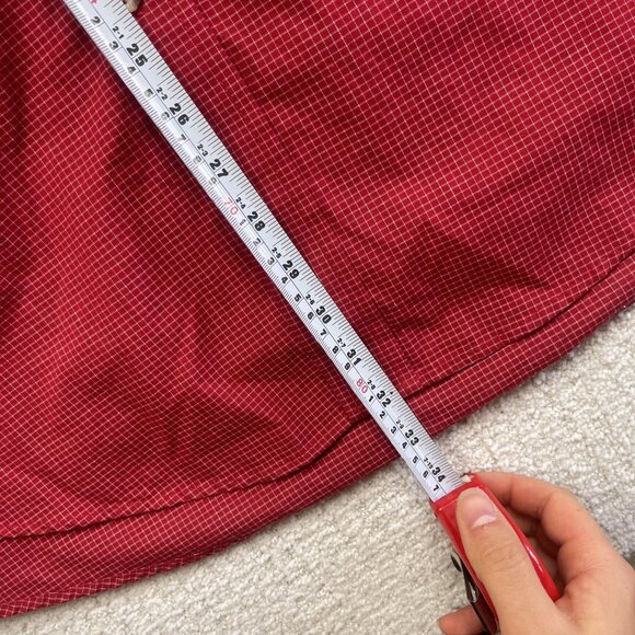 Antigua St Louis Cardinals Men’s M Baseball Long Sleeve Button Up RedPlaid Shirt - Picture 9 of 14